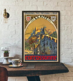 affiche vintage carcassonne4