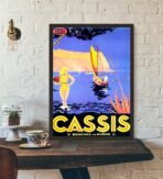 affiche vintage cassis