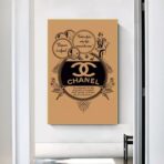 affiche vintage chanel