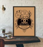 affiche vintage chanel