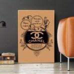 affiche vintage chanel