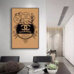 affiche vintage chanel
