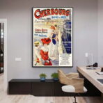 affiche vintage cherbourg