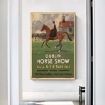 affiche vintage cheval