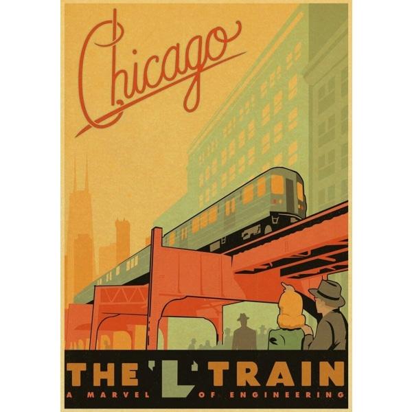 affiche-vintage-chicago affiche vintage chicago