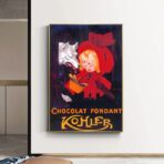 affiche vintage chocolat