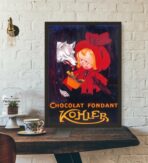 affiche vintage chocolat