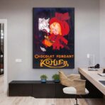 affiche vintage chocolat