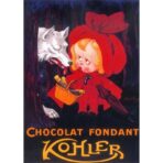 affiche vintage chocolat