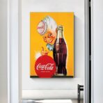 affiche vintage coca cola