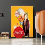 affiche vintage coca cola