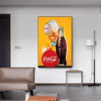 affiche vintage coca cola