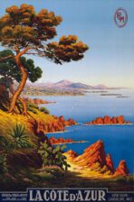 Affiche Vintage <br> Côte D'Azur – Image 6