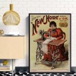 affiche vintage couture