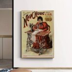 affiche vintage couture