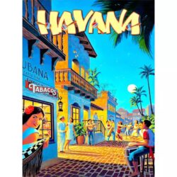 affiche vintage cuba