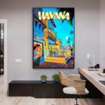 affiche vintage cuba