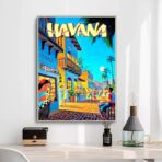 affiche vintage cuba