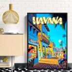 affiche vintage cuba