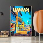 affiche vintage cuba