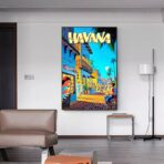 affiche vintage cuba