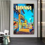 affiche vintage cuba