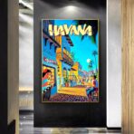 affiche vintage cuba