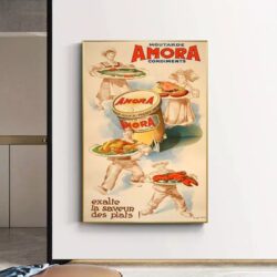 affiche vintage cuisine