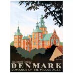 affiche vintage danemark