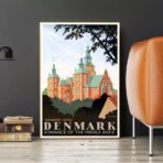 affiche vintage danemark