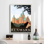 affiche vintage danemark
