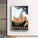affiche vintage danemark
