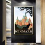 affiche vintage danemark
