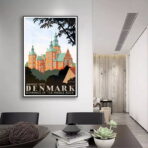 affiche vintage danemark