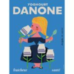 affiche vintage danone