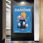 affiche vintage danone