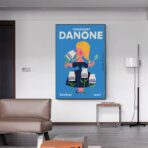 affiche vintage danone