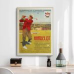 affiche vintage de golf