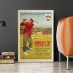 affiche vintage de golf