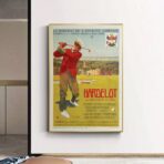 affiche vintage de golf