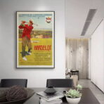 affiche vintage de golf