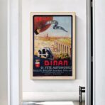 affiche vintage dinan