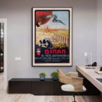 affiche vintage dinan