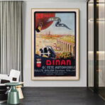 affiche vintage dinan