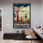 affiche vintage dinard
