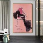 affiche vintage dior