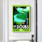 affiche vintage doubs