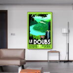 affiche vintage doubs