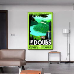 affiche vintage doubs