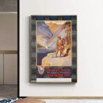 affiche vintage écosse